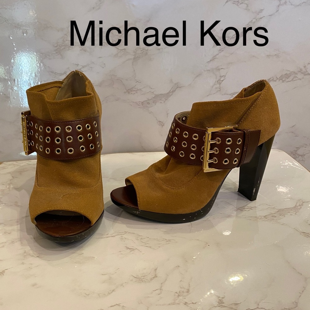 Michael Kors open toe heels